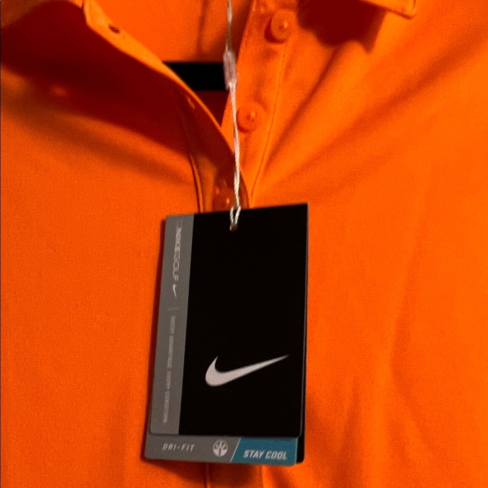 Nike Women's Vibrant Orange Tank Top - Picture 4 of 6